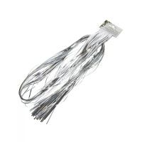 05041362 Дождик 20х100 см, матовый серебристый, Xmas Dream