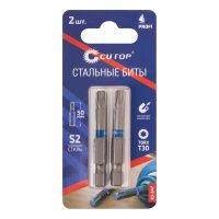 07FI7160 Биты стальные, 2 шт., CUTOP Profi, TORX T30, 50 мм (CUTOP)