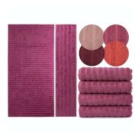 1499 Полотенце жаккардовое махровое, 100% хлопок, рис. Барханы D-122, размер 70х140 см,