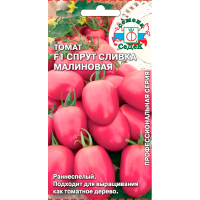 томат Спрут Сливка Малиновый F1