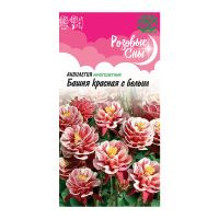 Га014612 Аквилегия Башня красная с белым, обыкновенная 0,05 г, серия Розовые сны Н20