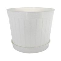А5111мр Кашпо 19 л КЛАССИК №11 мраморное