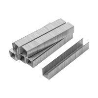 07FI6903 Скобы для степлера закалённые прямоугольные 11,3 мм х 0,7 мм  (узкие тип 53) 12 мм, 1000 шт.