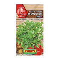 02Аэ0962 Базилик овощной Американский лимон