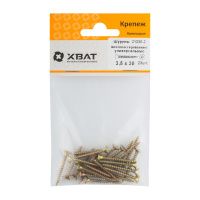 FI017568 Шурупы желтопассированные, универсальные 3.5 х 30 ( фасовка 23 шт.)