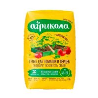 01Ze0574 Грунт для томатов и перцев агрохимикат Агрикола 10 л (5) (Е192)