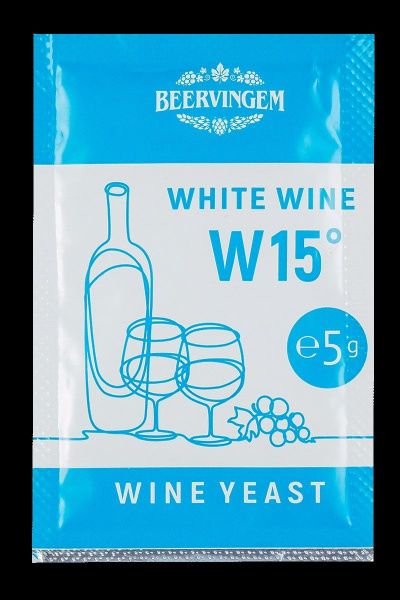 Винные дрожжи Beervingem White Wine W15, 5 г