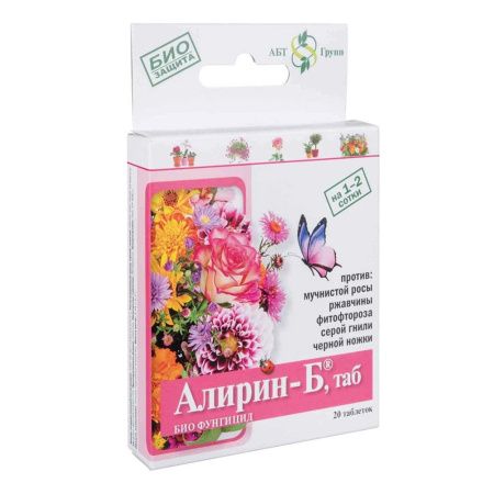 01АГ0285 Алирин-Б,таб.для цветов(20таб.) в короб.(гофрокороб 40шт)