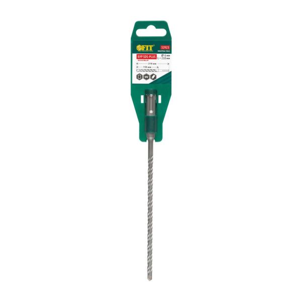 07FI9059 Бур по бетону SDS PLUS с двойной резьбой  6х210 мм