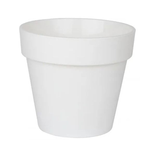 ПР20-90 ПР20-90 Протея 3,7л Фрапе-белый пласт.горш. d20 h18,5  с вкладкой