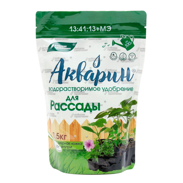 Акварин Для рассады 0,5 кг (дой-пак)