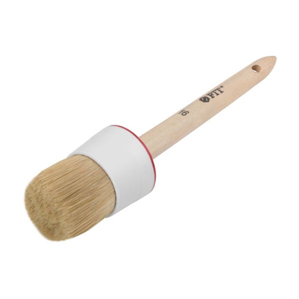 07FI7412 Кисть круглая, натуральная светлая щетина №16 (55 мм)