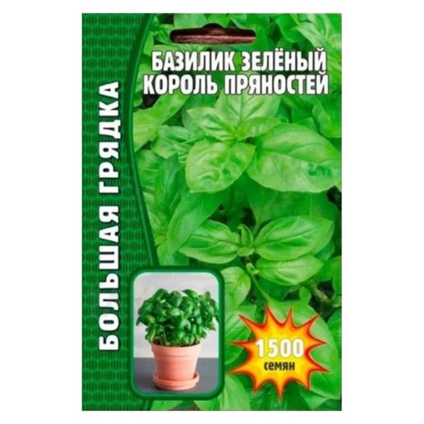 02Гр2939 Базилик Король Пряностей зелёный 1500шт. NDS
