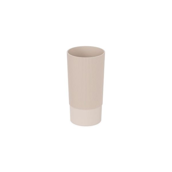 04Го1870 Ваза под срезку Версаль Д100мм, В200мм (бежевый)