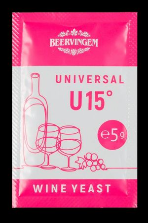 Винные дрожжи Beervingem Universal U15, 5 г