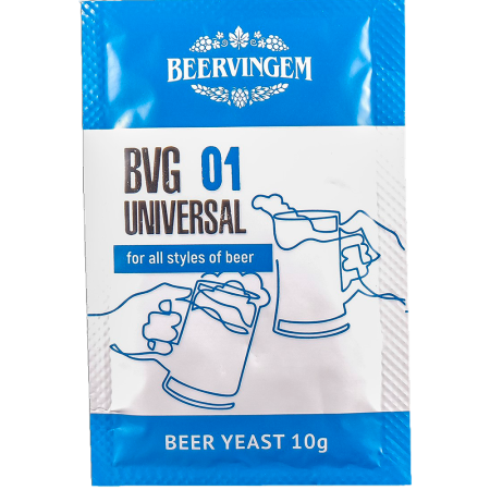 03081432 Пивные дрожжи Beervingem универсальные Universal BVG-01, 10 г