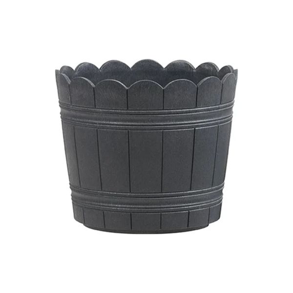 30261LP-04 Кашпо для домашних и уличных растений 12,5 л.графит