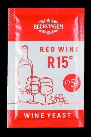 Винные дрожжи Beervingem Red Wine R15, 5 г