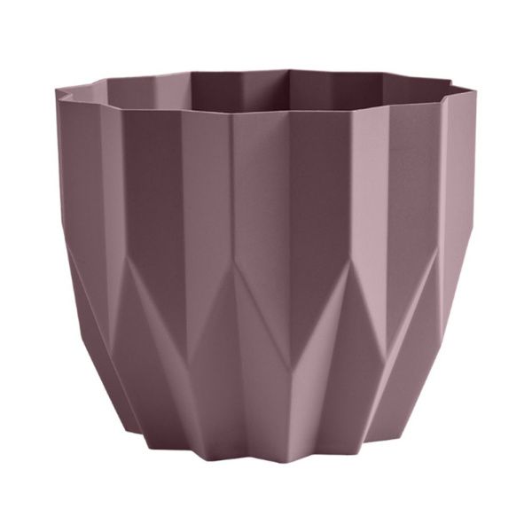ГоВМ3855 Кашпо Геометрия (2,2л.) Цв. Пыльная роза (Арт. КШ-5814)(1х24)