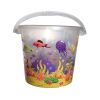 ГоВМ8313 Ведро пластиковое 5л. Океанариум (Арт. ВР-7824)