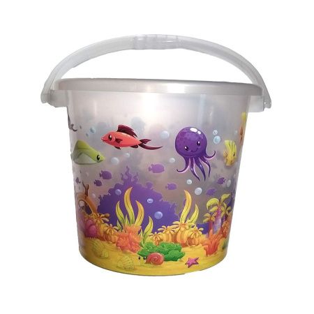 ГоВМ8313 Ведро пластиковое 5л. Океанариум (Арт. ВР-7824)