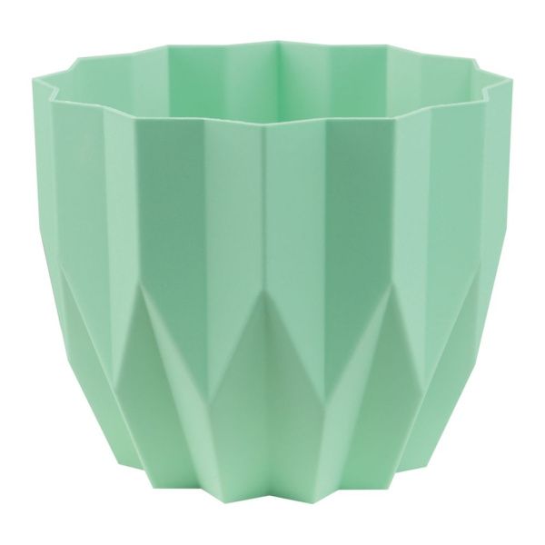 ГоВМ3854 Кашпо Геометрия (2,2л.) Цв. Мята (Арт. КШ-5811)(1х24)