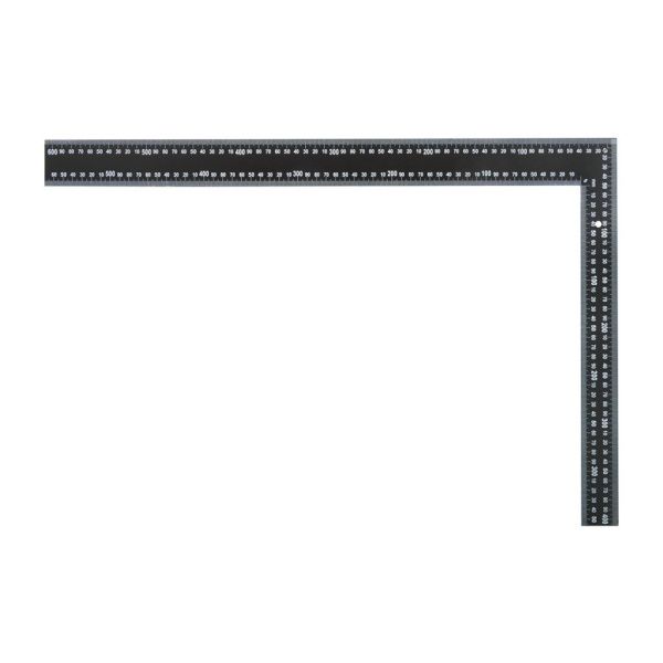 07FI6896 Угольник столярный цельнометаллический, крашеная шкала 400 x 600 мм FIT