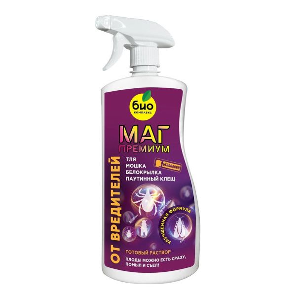01Би2472 БИО-комплекс МАГ ПРЕМИУМ от вредителей, пульверизатор, 1 л
