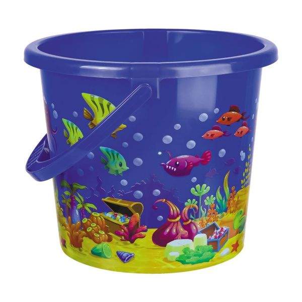 ГоВМ8313 Ведро пластиковое 5л. Океанариум (Арт. ВР-7824)