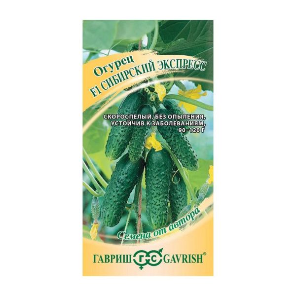 Га010927 Огурец Сибирский экспресс F1 10 шт. автор.