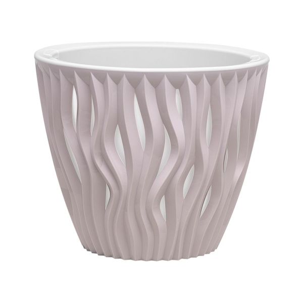 ГоГо7908 Кашпо Вдохновение (7,5л.) Цв. Бежево-розовый (Арт. КШ-8750)