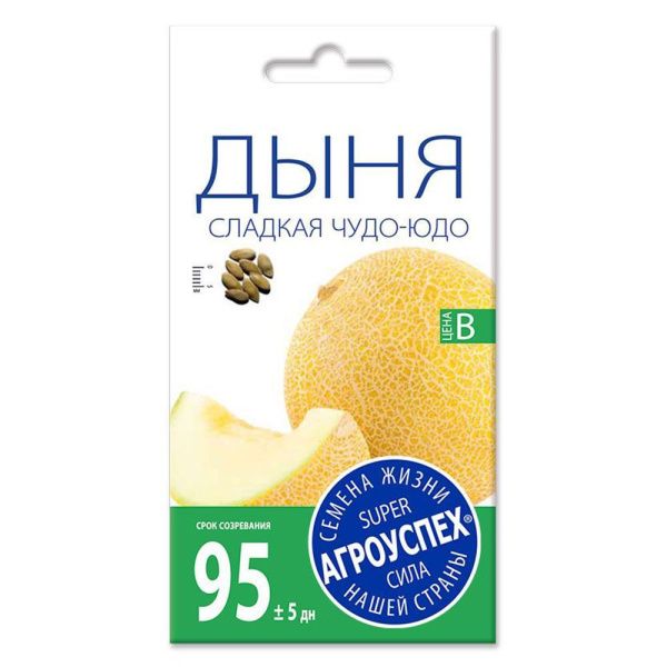 02Аг5632 Дыня Чудо-Юдо,семена Агроуспех 10шт (300)