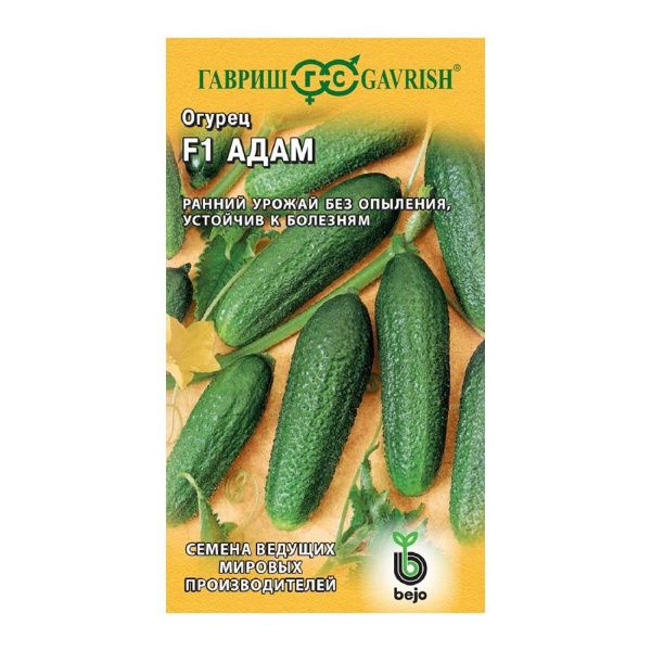 Га010880 Огурец Адам F1 5 шт. корнишон (Голландия)
