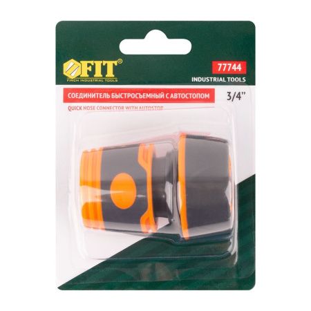 07FI6750 Соединитель двухкомпонентный с автостопом 3-4