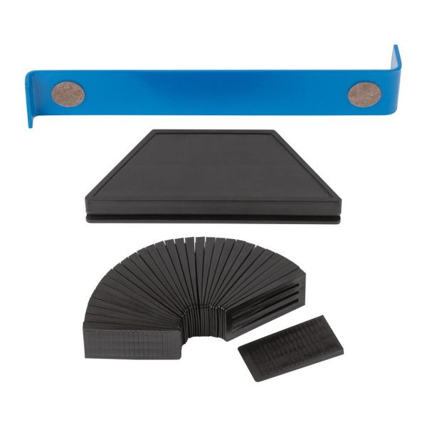 07FI9104 Набор для укладки ламината ( скоба, брусок и клинья распорные 30 шт. )