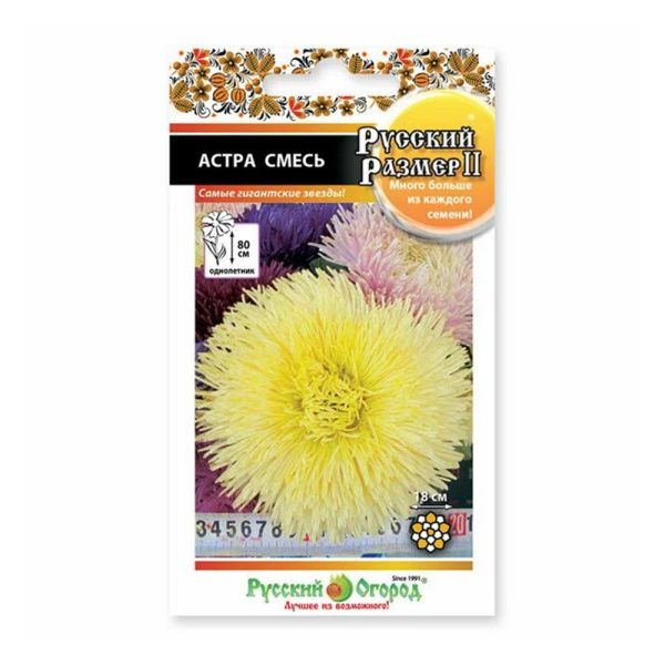 02Ру3877 Астра Русский размер II смесь (0,2г)