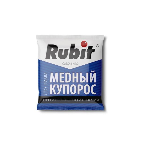 01Ро5719 Средство от болезней растений Медный купорос 100г Рубит (80)