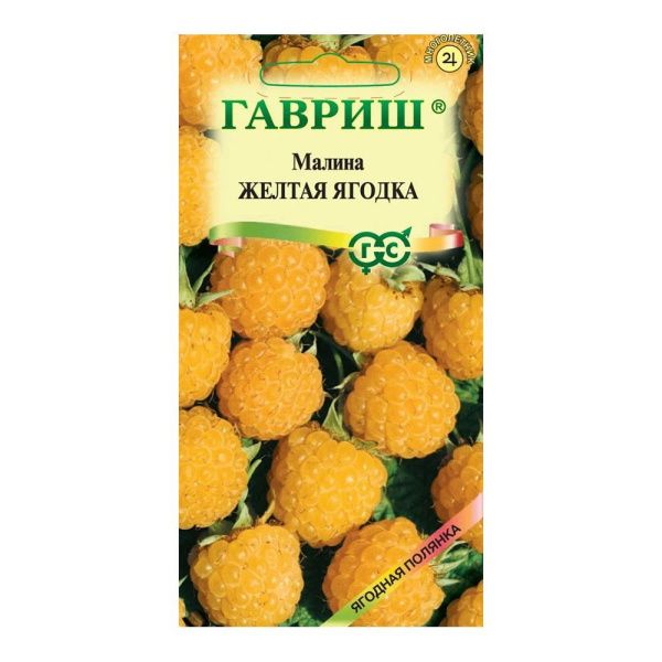 Га014483 Малина Желтая ягодка 10 шт.
