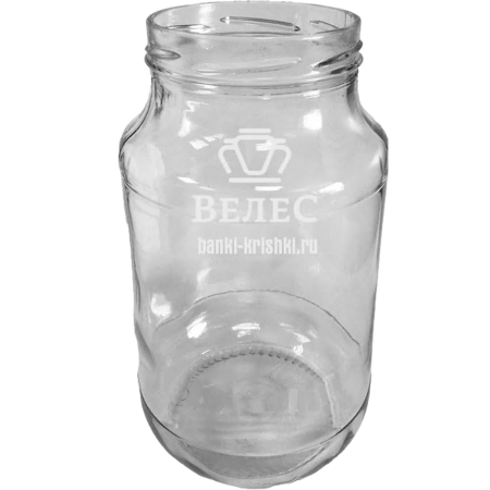 Стеклобанка 2,0л. ТО-100 Камышин (12) (600)