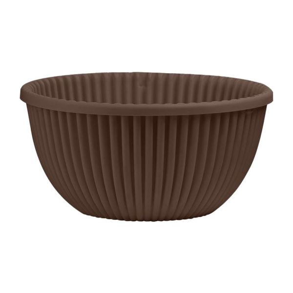 ГоГо7877 Кашпо Верде (6л.) Цв. Тёмно-коричневый (Арт. КШ-5780)