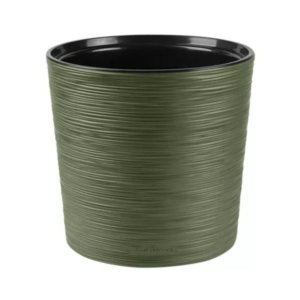 ГоВМ3781 Кашпо La Decoro (15л) Цв. Тёплая хвоя (Арт. КШ-0700)(1х3)