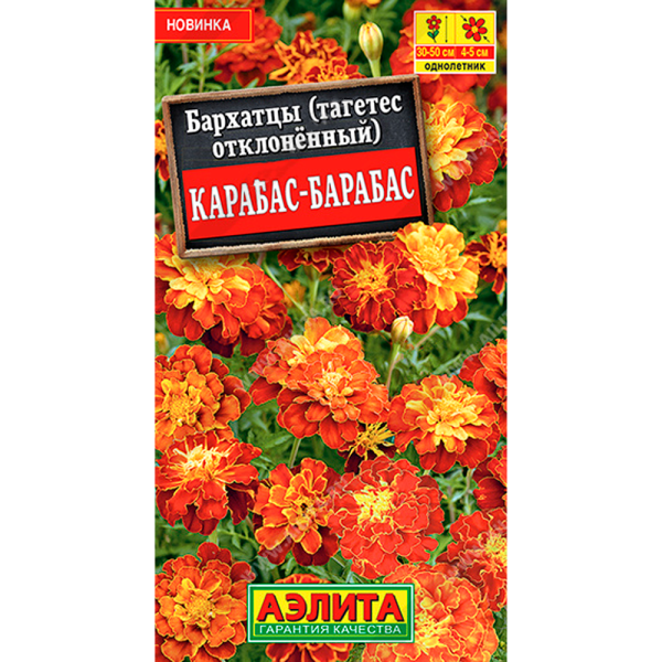 Бархатцы Карабас-Барабас отклоненные