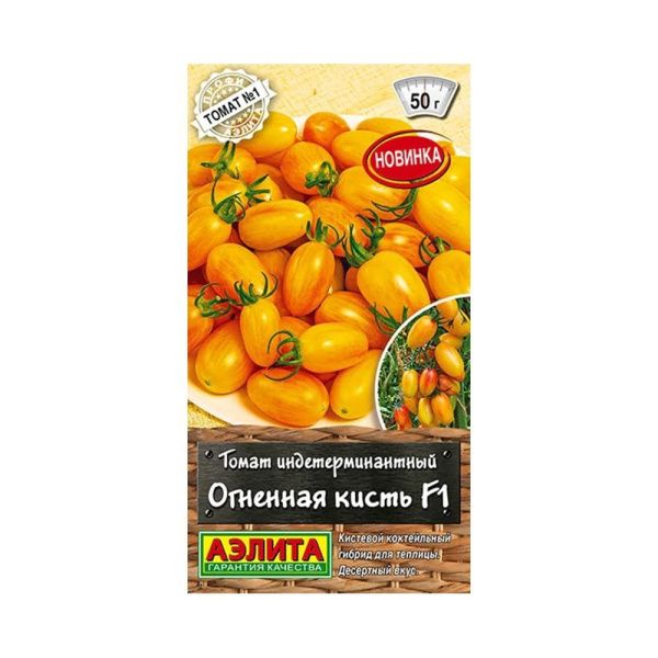 02Аэ1766 Томат Огненная кисть F1