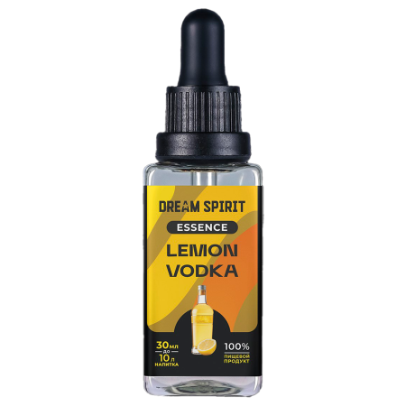 03081414 Эссенция Dream Spirit Лимонная водкаLemon Vodka (ароматизатор пищевой), 30 мл