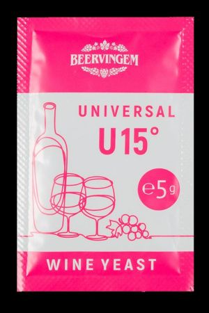 Винные дрожжи Beervingem Universal U15, 5 г