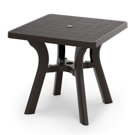 02048657 Стол квадратный Атлант 800мм (мокко)