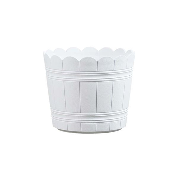 30261LP-01 Кашпо для домашних и уличных растений 12,5 л белый