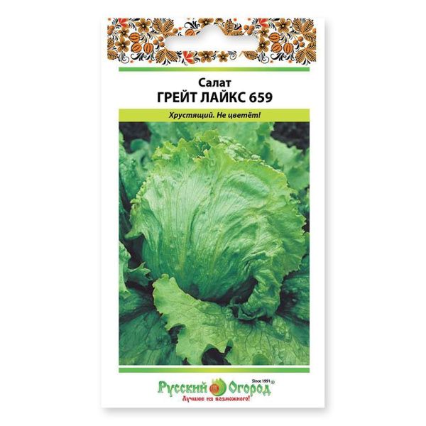 02Ру3775 Салат кочанный Айсберг Грейт Лайкс 659 (1г)