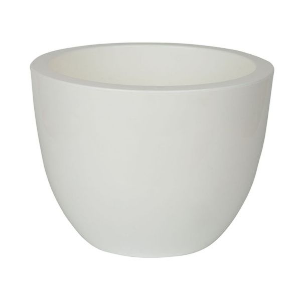 ОР29-10 Орион Белый пластиковый горшок c вкладкой d.29 , 9л(1)