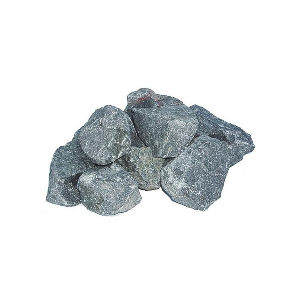 Камни Габбро-диабаз, колотые, 20кг в коробке, БАННАЯ ЛИНИЯ™